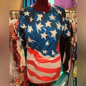 American Flag T Shirt